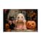 Stupell Industries; Stupell Industries Cute Halloween Boo Portrait Canvas Wall Art; Category:Halloween Wall Decor; Image:2